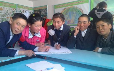 Тренинги для школьников в Нарынской области по стихийным бедствиям