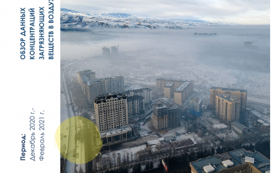 (Русский) Сезонный отчет качества воздуха в Бишкеке (зима 2020-21)