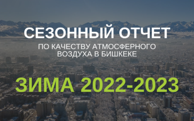 Зима 2022-2023. Сезонный отчет по качеству атмосферного воздуха в Бишкеке